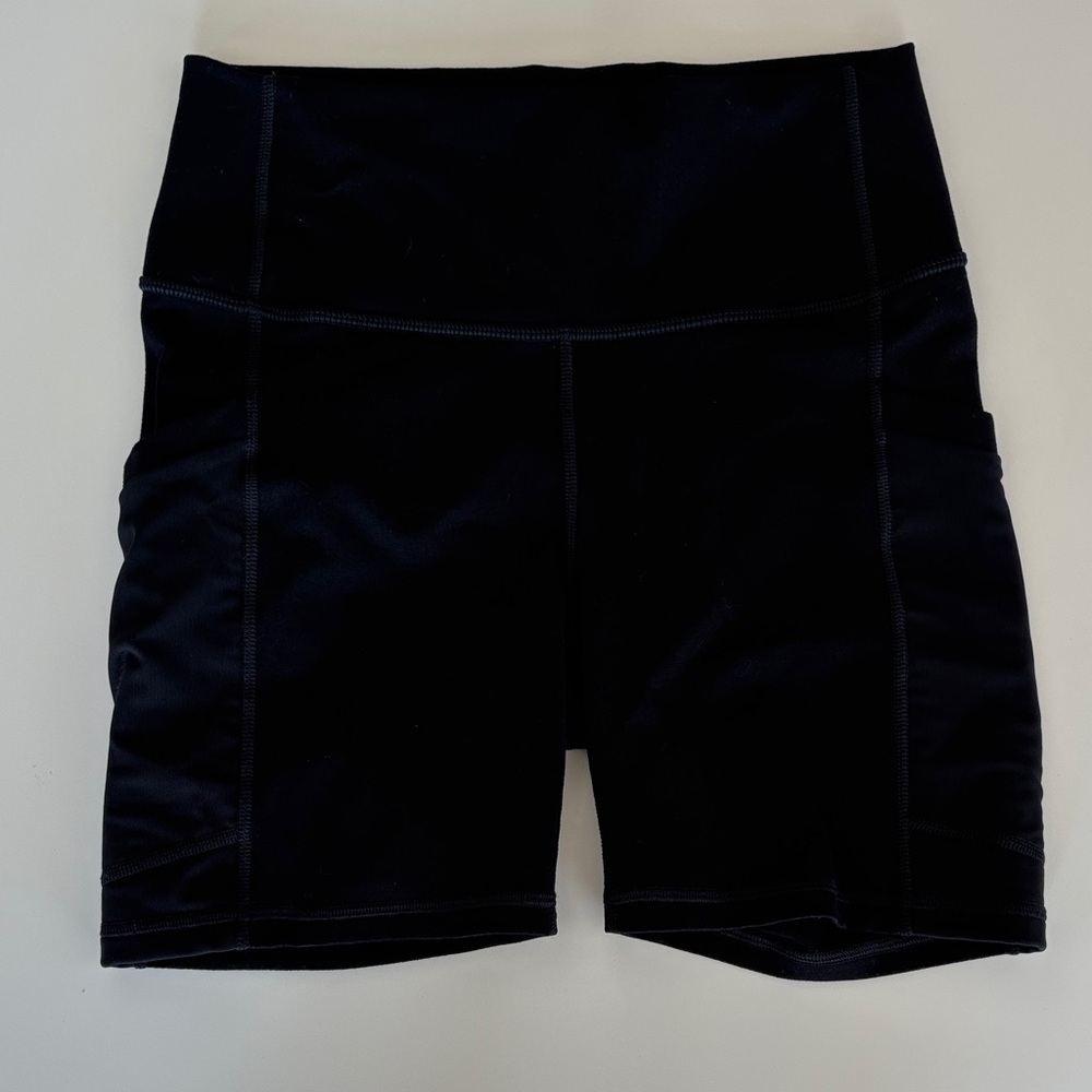 Fabletics Women's Black Bike Shorts